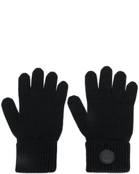 schwarze Handschuhe von DSQUARED2