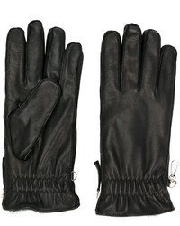 schwarze Handschuhe von DSQUARED2