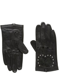 schwarze Handschuhe von Morgan