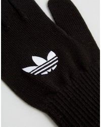 schwarze Handschuhe von adidas