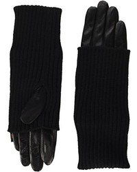 schwarze Handschuhe von TRUSSARDI JEANS by Trussardi