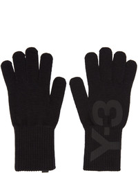 schwarze Handschuhe von Y-3