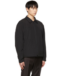 schwarze Harrington-Jacke von Zegna