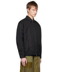 schwarze Harrington-Jacke von Comme des Garcons Homme