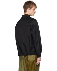 schwarze Harrington-Jacke von Comme des Garcons Homme