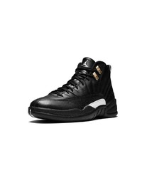 schwarze hohe Sneakers aus Leder von Jordan