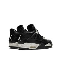 schwarze hohe Sneakers aus Leder von Jordan