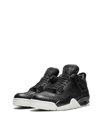 schwarze hohe Sneakers aus Leder von Jordan