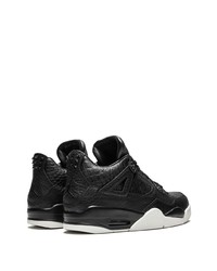 schwarze hohe Sneakers aus Leder von Jordan