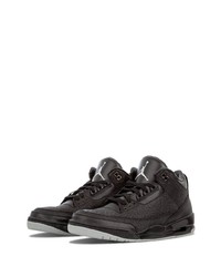 schwarze hohe Sneakers aus Leder von Jordan