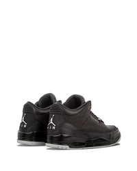 schwarze hohe Sneakers aus Leder von Jordan