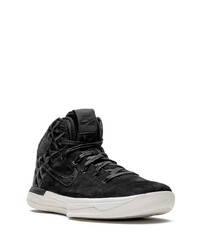 schwarze hohe Sneakers aus Leder von Jordan