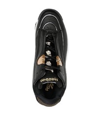 schwarze hohe Sneakers aus Leder von Reebok