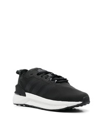 schwarze hohe Sneakers aus Leder von adidas