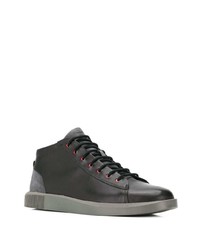 schwarze hohe Sneakers aus Leder von Camper