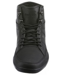 schwarze hohe Sneakers aus Leder von Boxfresh