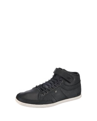 schwarze hohe Sneakers aus Leder von Boxfresh