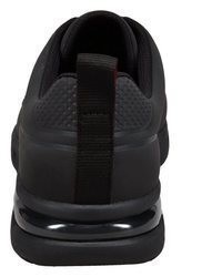 schwarze hohe Sneakers aus Leder von Bugatti