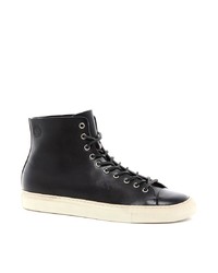 schwarze hohe Sneakers aus Leder von Buttero