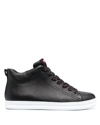 schwarze hohe Sneakers aus Leder von Camper