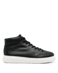 schwarze hohe Sneakers aus Leder von Camper