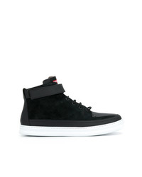 schwarze hohe Sneakers aus Leder von Camper