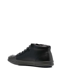 schwarze hohe Sneakers aus Leder von Camper