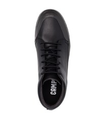 schwarze hohe Sneakers aus Leder von Camper