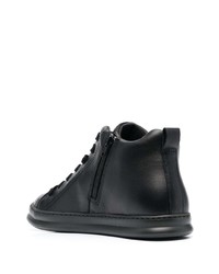 schwarze hohe Sneakers aus Leder von Camper