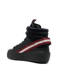 schwarze hohe Sneakers aus Leder von Bally