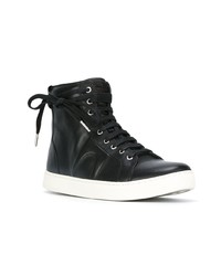 schwarze hohe Sneakers aus Leder von Camper