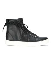 schwarze hohe Sneakers aus Leder von Camper