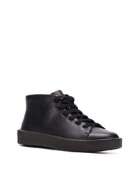 schwarze hohe Sneakers aus Leder von Camper