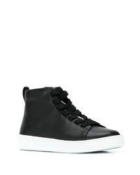 schwarze hohe Sneakers aus Leder von Camper