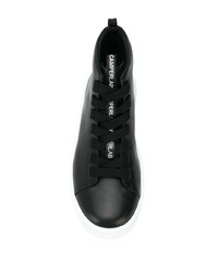 schwarze hohe Sneakers aus Leder von Camper