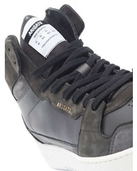 schwarze hohe Sneakers aus Leder von Axel Arigato