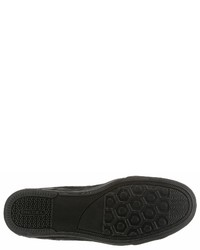 schwarze hohe Sneakers aus Leder von Diesel