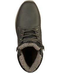 schwarze hohe Sneakers aus Leder von Dockers by Gerli