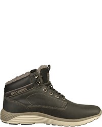 schwarze hohe Sneakers aus Leder von Dockers by Gerli