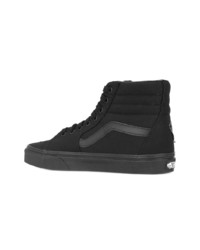 schwarze hohe Sneakers aus Leder von Enfants Riches Deprimes