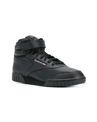 schwarze hohe Sneakers aus Leder von Reebok