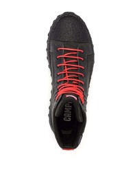 schwarze hohe Sneakers aus Leder von Camper