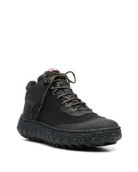 schwarze hohe Sneakers aus Leder von Camper