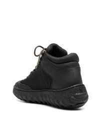 schwarze hohe Sneakers aus Leder von Camper