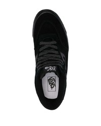 schwarze hohe Sneakers aus Leder von Vans