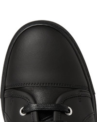 schwarze hohe Sneakers aus Leder von Harry's of London