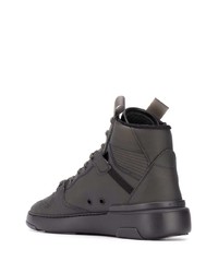 schwarze hohe Sneakers aus Leder von Givenchy