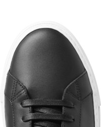 schwarze hohe Sneakers aus Leder von Givenchy