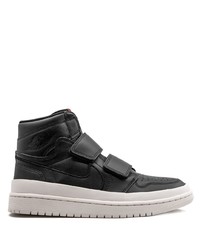 schwarze hohe Sneakers aus Leder von Jordan