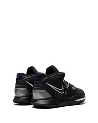 schwarze hohe Sneakers aus Leder von Nike